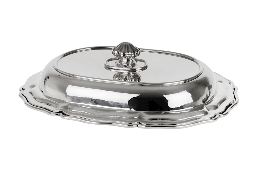 Vegetable dish silver in 700 style Selezione Zanolli