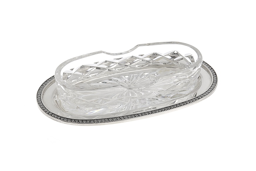 Toothpick holder silver Empire Selezione Zanolli