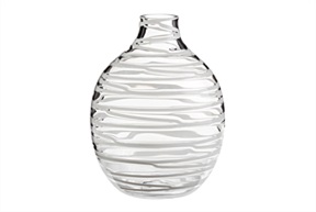 Vase Singleflower Murano glass Carlo Moretti