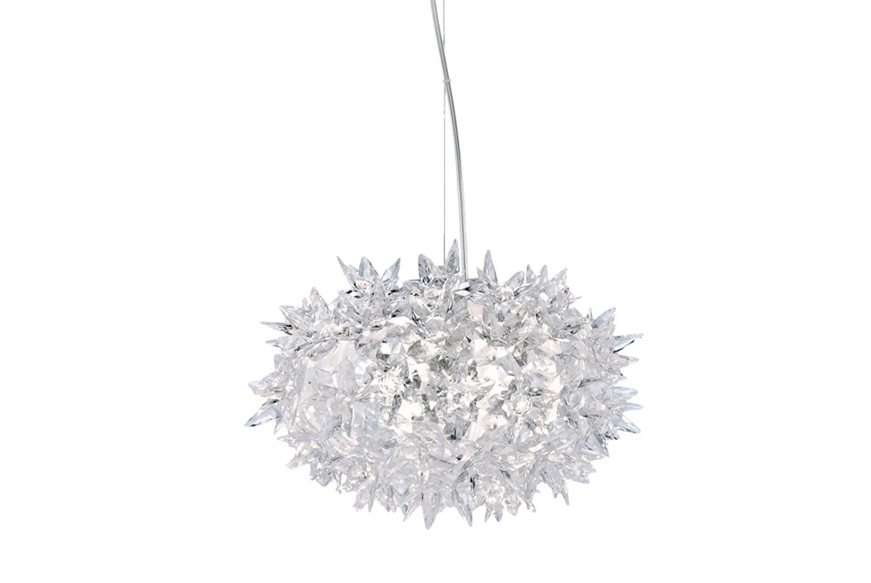 Lampada sospensione Bloom trasparente Kartell