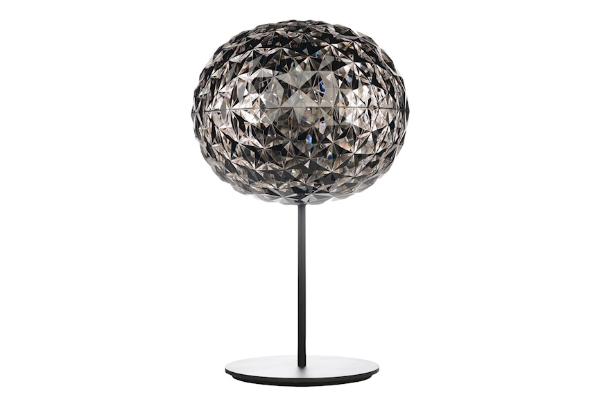 Lampada da tavolo Planet con dimmer colore fumè Kartell