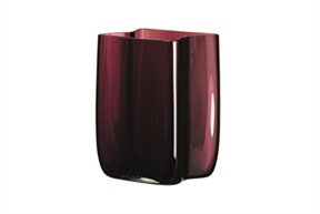Vase Bosco Murano glass amethyst Carlo Moretti