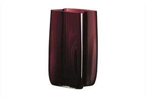 Vase Bosco Murano glass amethyst Carlo Moretti