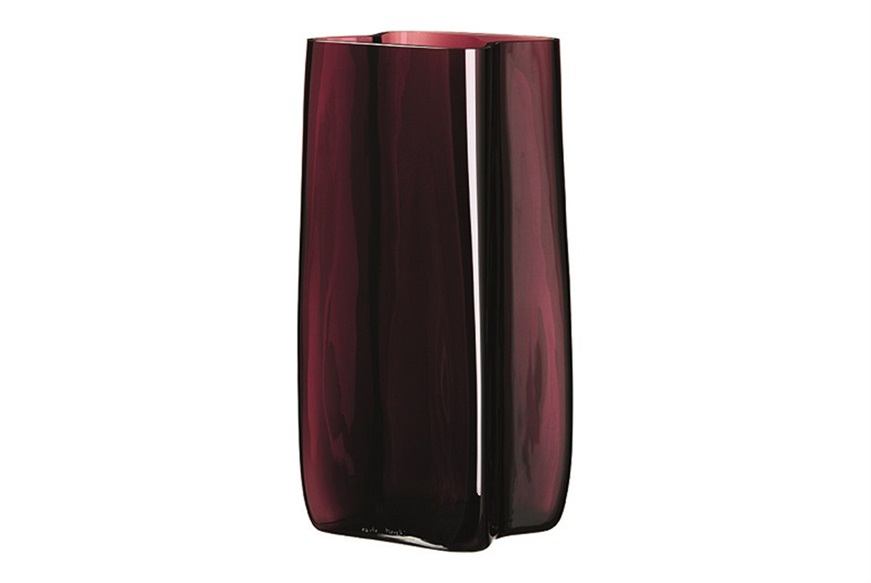 Vase Bosco Murano glass amethyst Carlo Moretti