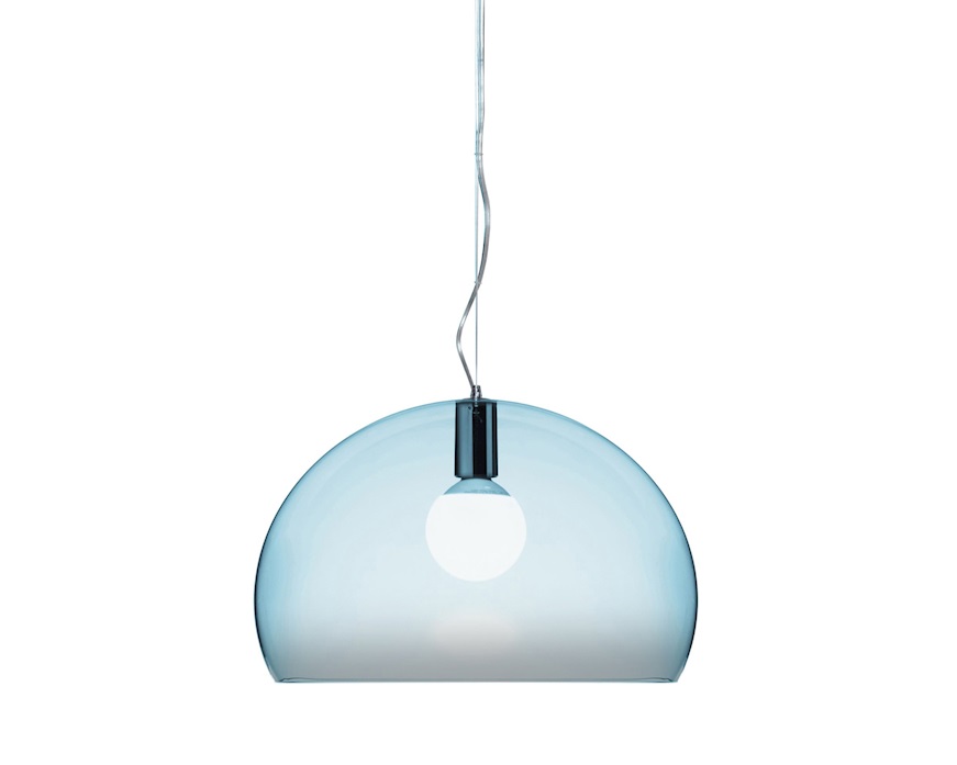 Lampada sospensione Fl/y azzurro nuvola Kartell
