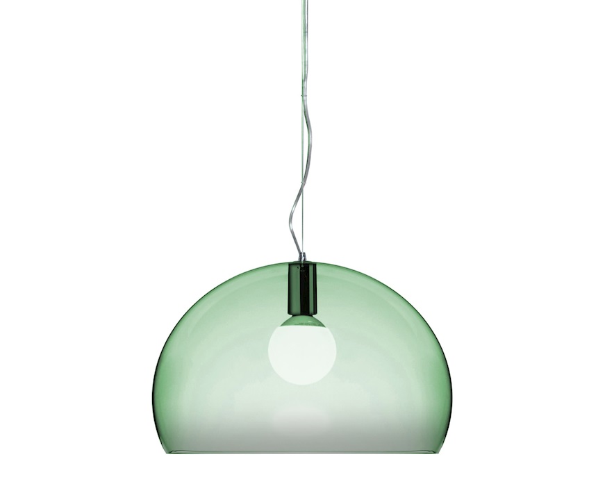 Lampada sospensione Fl/y verde salvia Kartell
