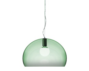 Suspension lamp Fl/y green Kartell