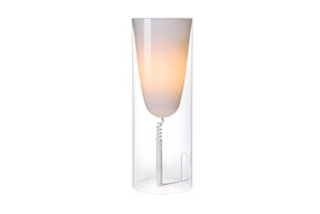 Lampada da tavolo Toobe trasparente Kartell