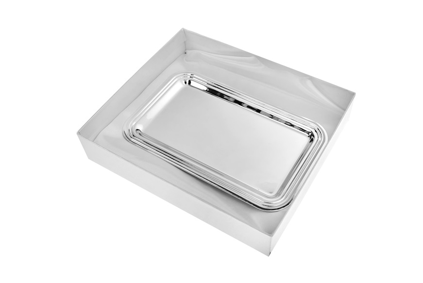 Letter tray trilaminated Silver Selezione Zanolli