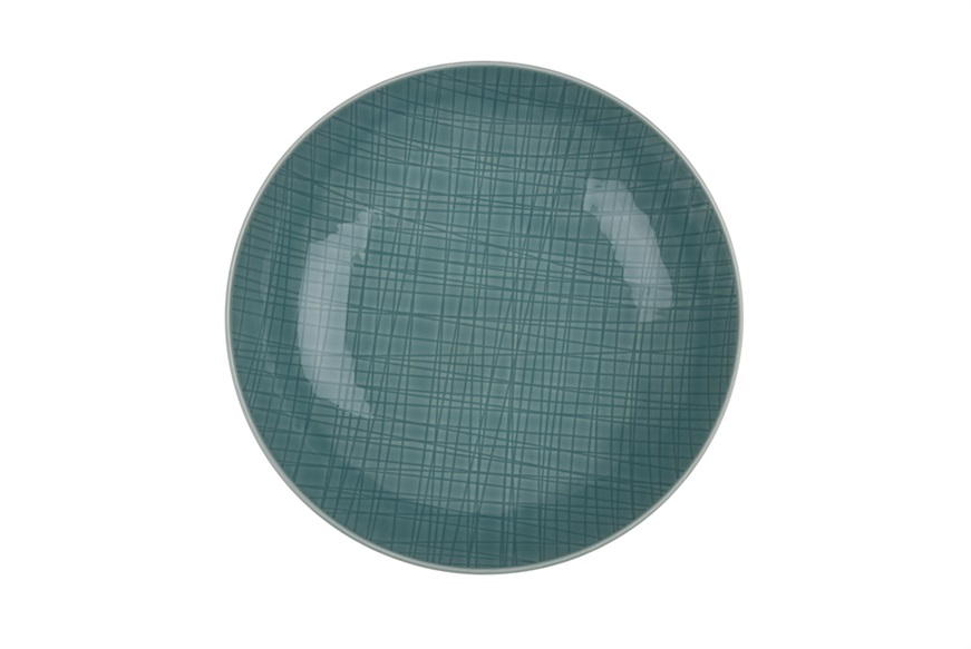 Piatto fondo Mesh porcellana acqua Rosenthal
