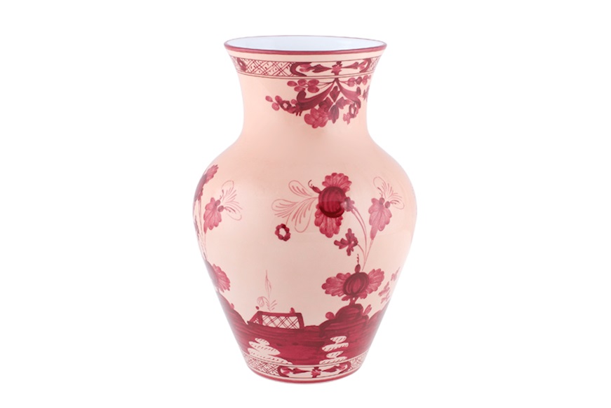 Ming Vase Oriente Italiano Vermigl porcelain Richard Ginori