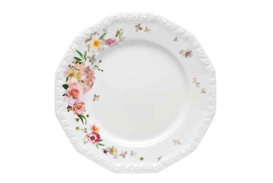 Dinner plate Maria Pink Rose porcelain Rosenthal