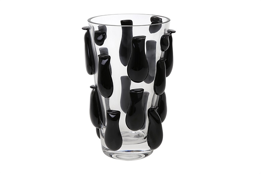 Vase Illusions crystal Black Edition Rosenthal