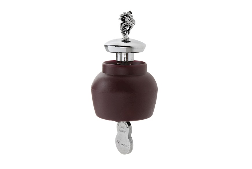Wine stopper silver bunch of grapes Settelaghi