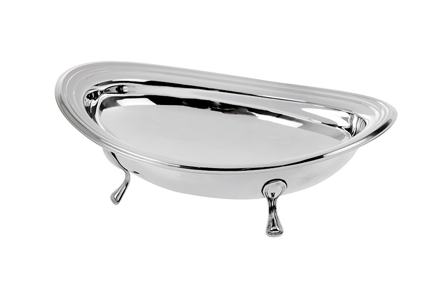 Sugar bowl silver Inglese boat-shape Selezione Zanolli