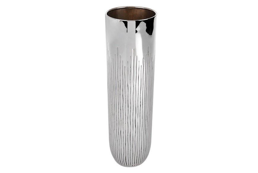 Vase Helios silver Selezione Zanolli