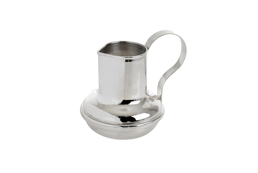 Milkpot silver small with handle Selezione Zanolli