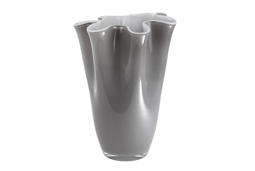 Vase Wave grey Onlylux