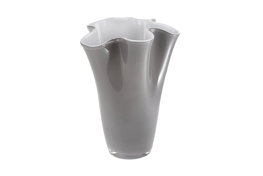 Vase Wave grey Onlylux