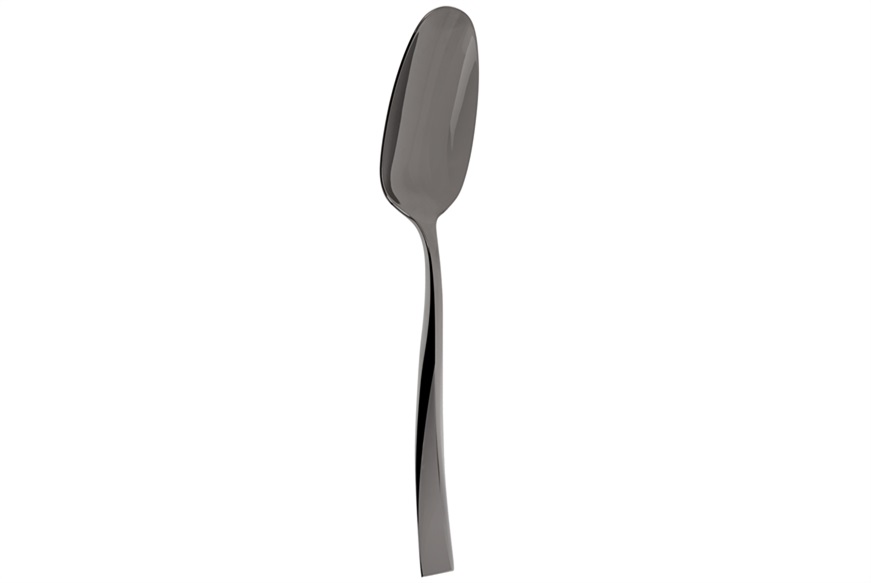 Table spoon Twist Black steel Sambonet