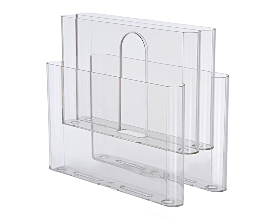 Magazine Rack transparent Kartell