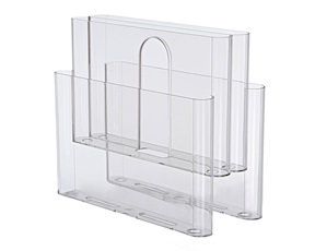 Portariviste Magazine Rack trasparente Kartell