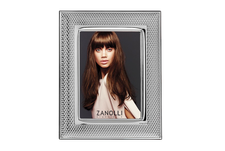 Picture frame Milano bilaminated Silver Selezione Zanolli