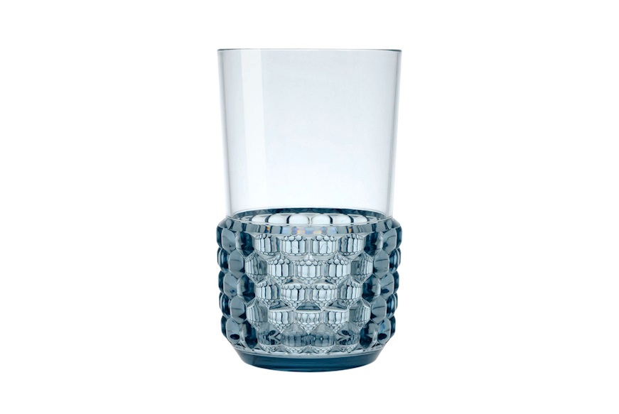 Drink glass Jellies Family light blue Kartell