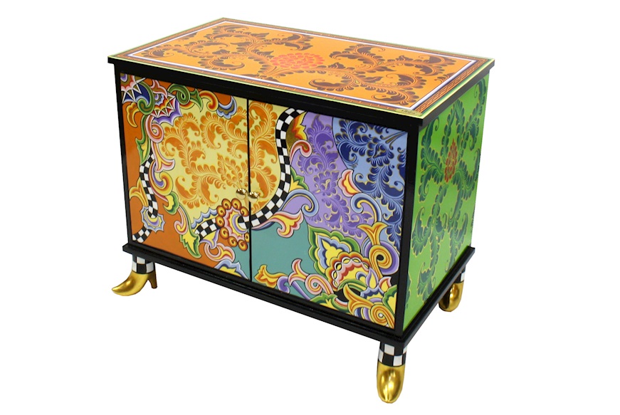 Cabinet Malaga hand painted Tom's Drag