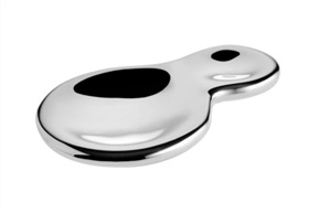 Appoggiacucchiaio T-1000 acciaio Alessi