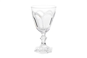 Water goblet Dolce Vita transparent Mario Luca Giusti