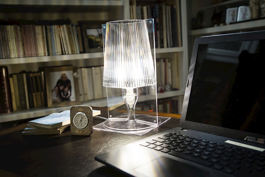 Table lamp Take transparent Kartell