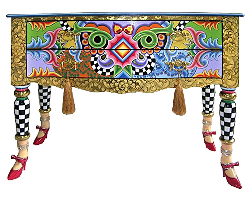 Drawer Chest Versailles XL Versailles hand painted Tom's Drag