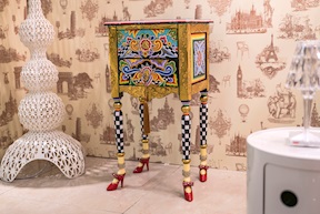 Cassettiera Drawer Chest Versailles dipinta a mano Tom's Drag