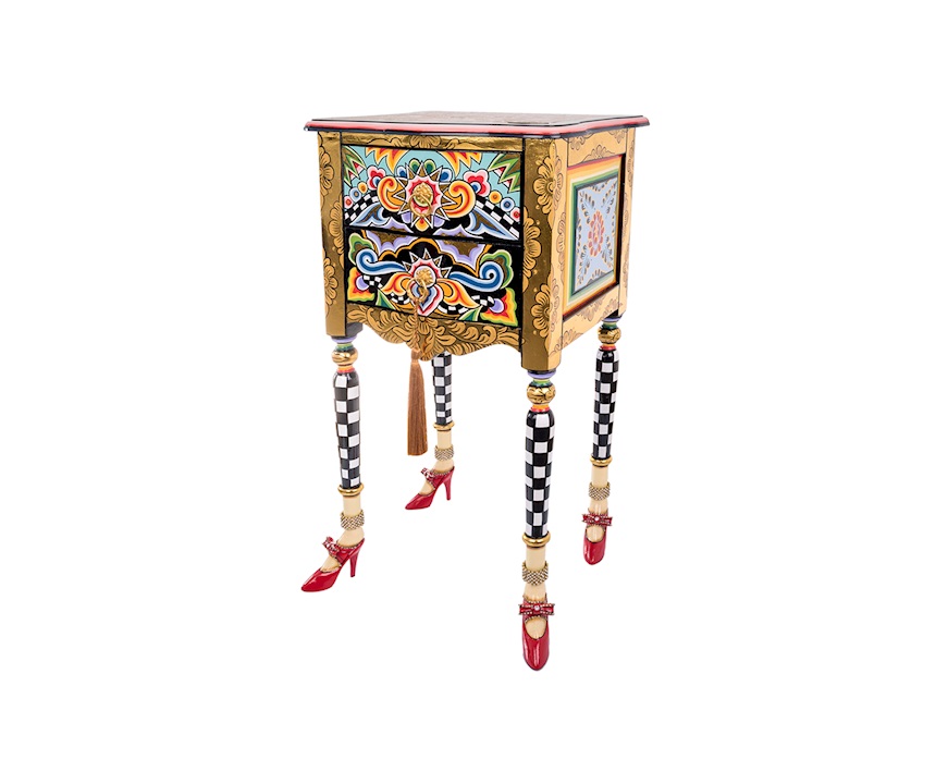 Cassettiera S Versailles dipinta a mano Tom's Drag
