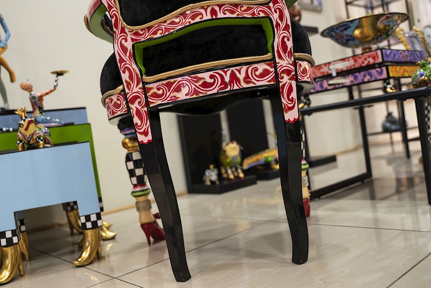 Chair Versailles hand painted Tom's Drag