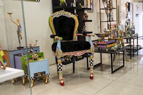 Chair Versailles hand painted Tom's Drag