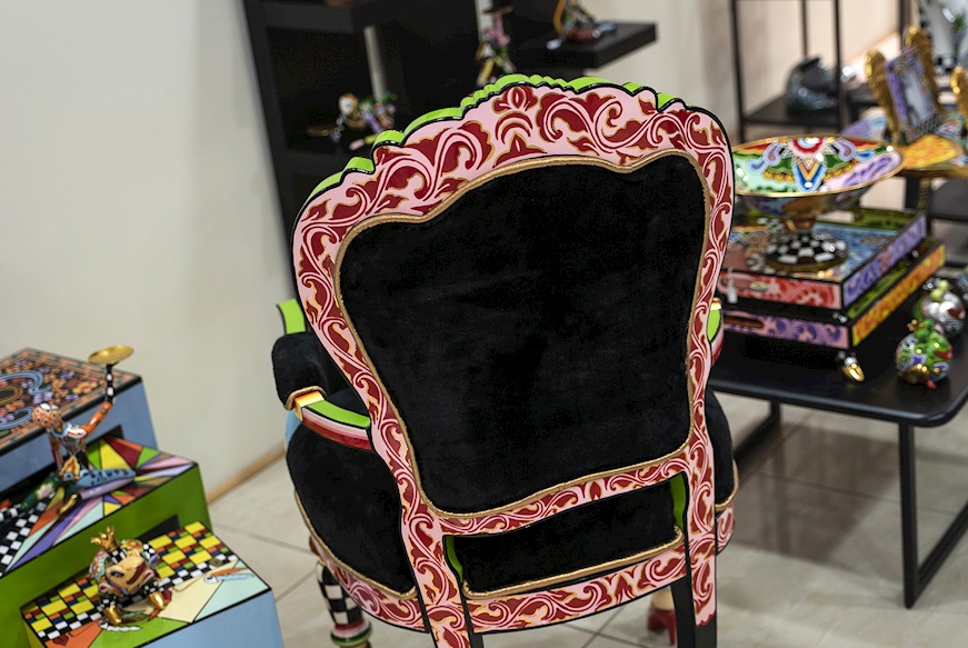 Chair Versailles hand painted Tom's Drag
