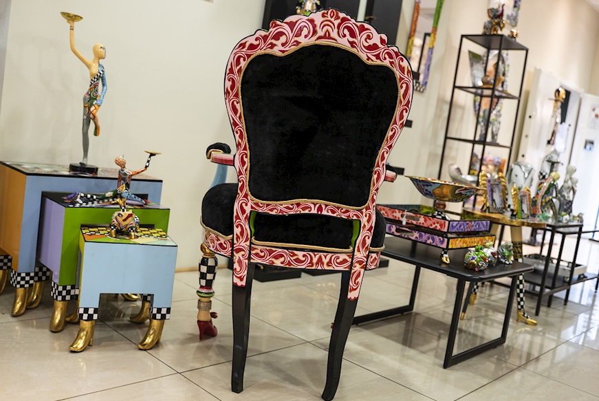 Chair Versailles dipinta a mano Tom's Drag