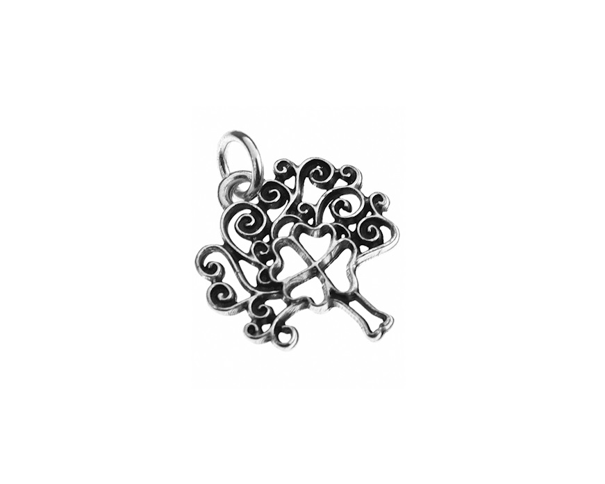 Ciondoli A Cerniera Albero Della Vita: 3 Pezzi In Metallo Per Decorare Borse E Zaini, Accessorio Chic Da 20mm