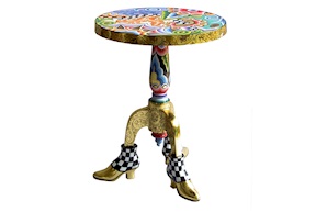 Tavolino Side Table dipinto a mano Tom's Drag