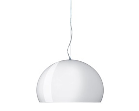 Suspension lamp Fl/y white Kartell