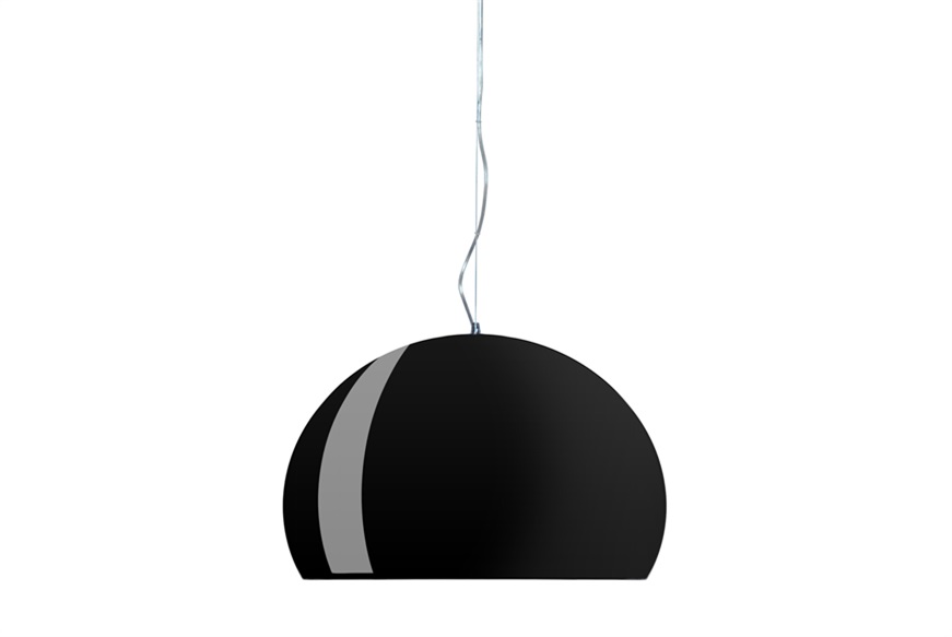 Lampada sospensione Fl/y colore nero lucido Kartell