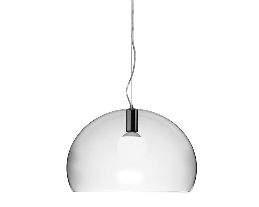 Lampada sospensione Fl/y trasparente Kartell