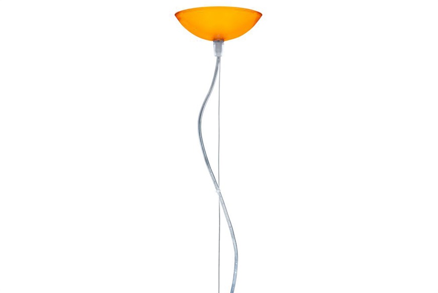 Suspension lamp Fl/y orange Kartell