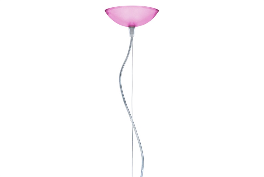 Lampada sospensione Fl/y colore rosa Kartell