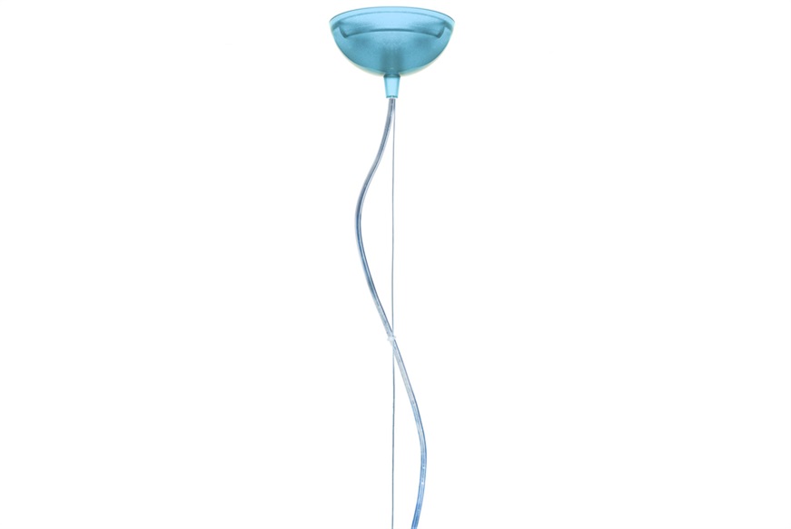Suspension lamp Small Fl/y light blue Kartell