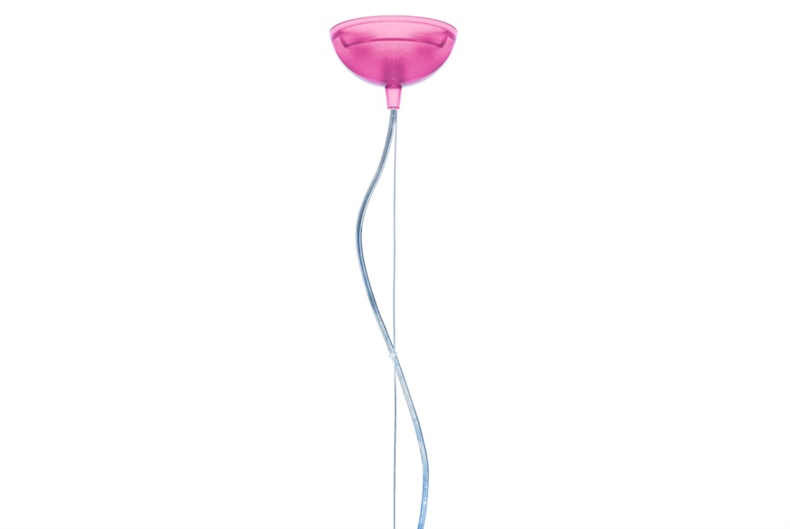 Suspension lamp Small Fl/y pink Kartell