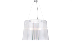 Suspension lamp Gè crystal Kartell