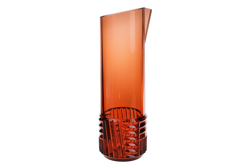 Caraffa Trama colore rosato Kartell